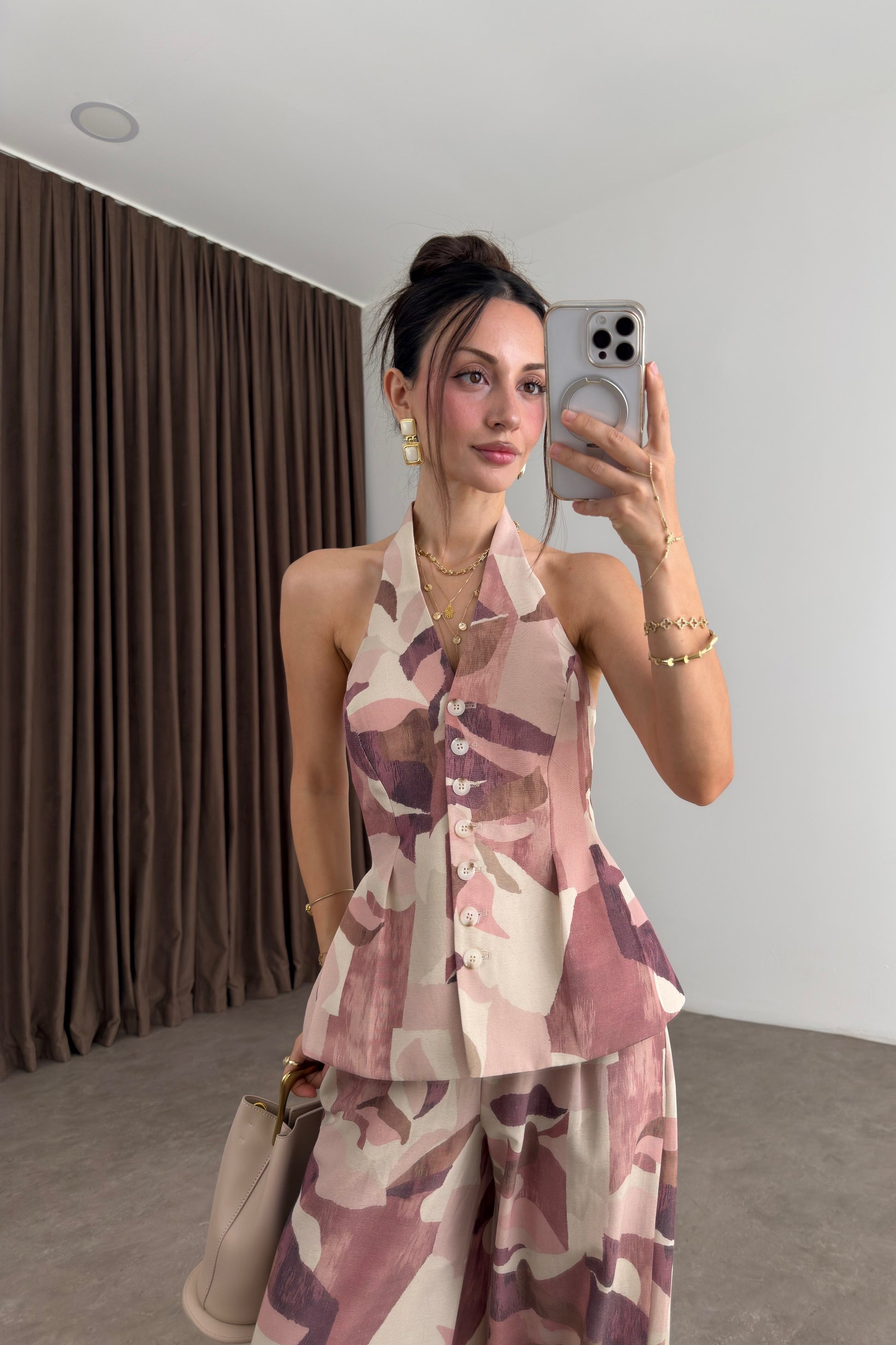 Sakura Bluz Pantolon Takım