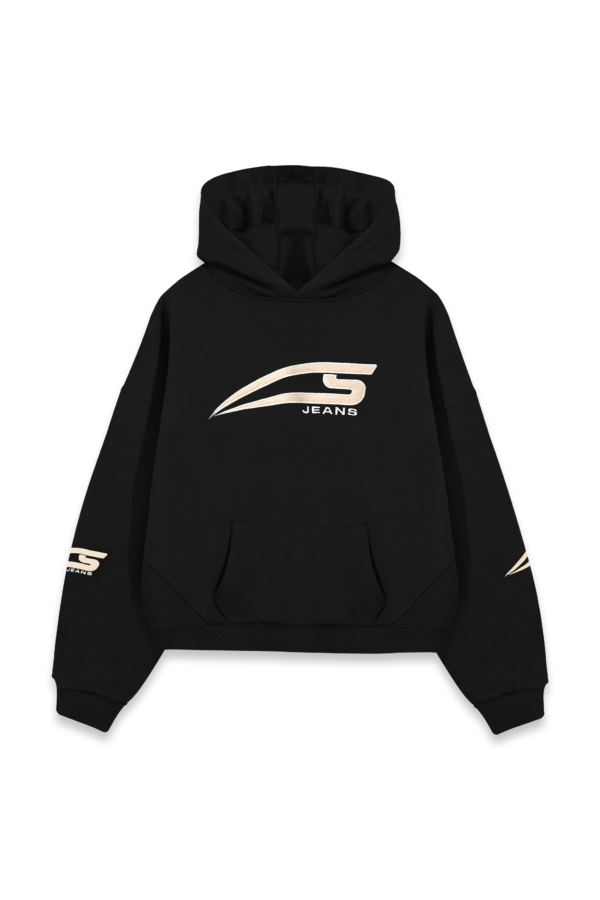 Skrs Logolu Siyah Sweatshirt