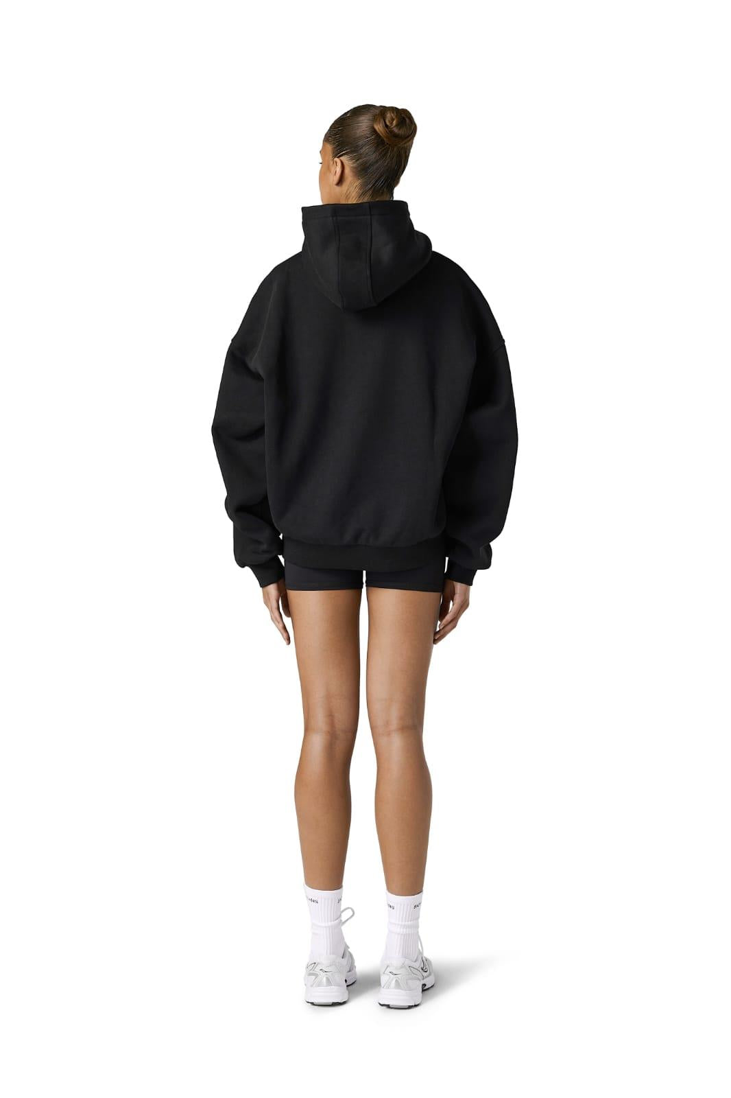 Skrs Logolu Siyah Sweatshirt