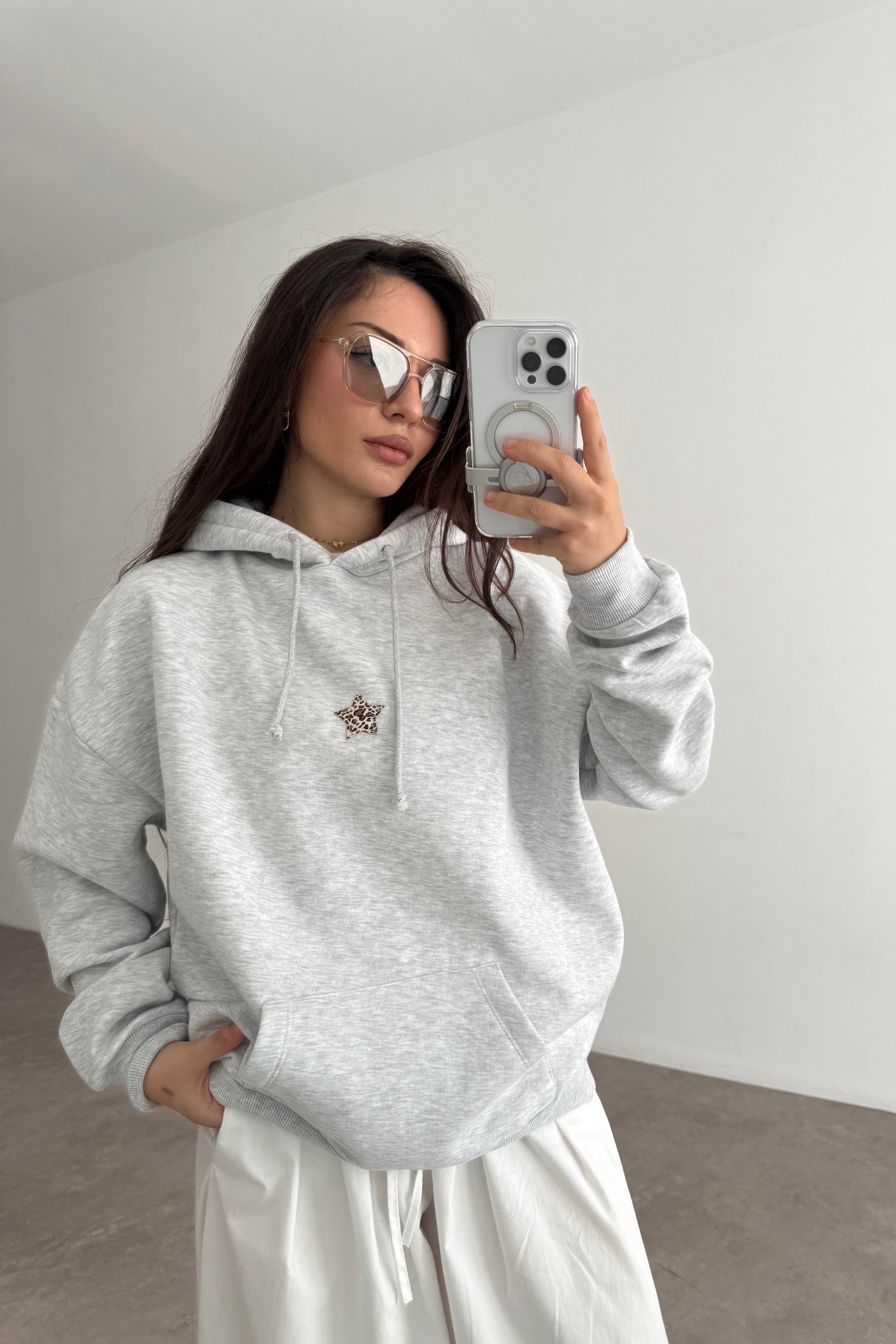 Subdued Orj. Yıldızlı Sweatshirt