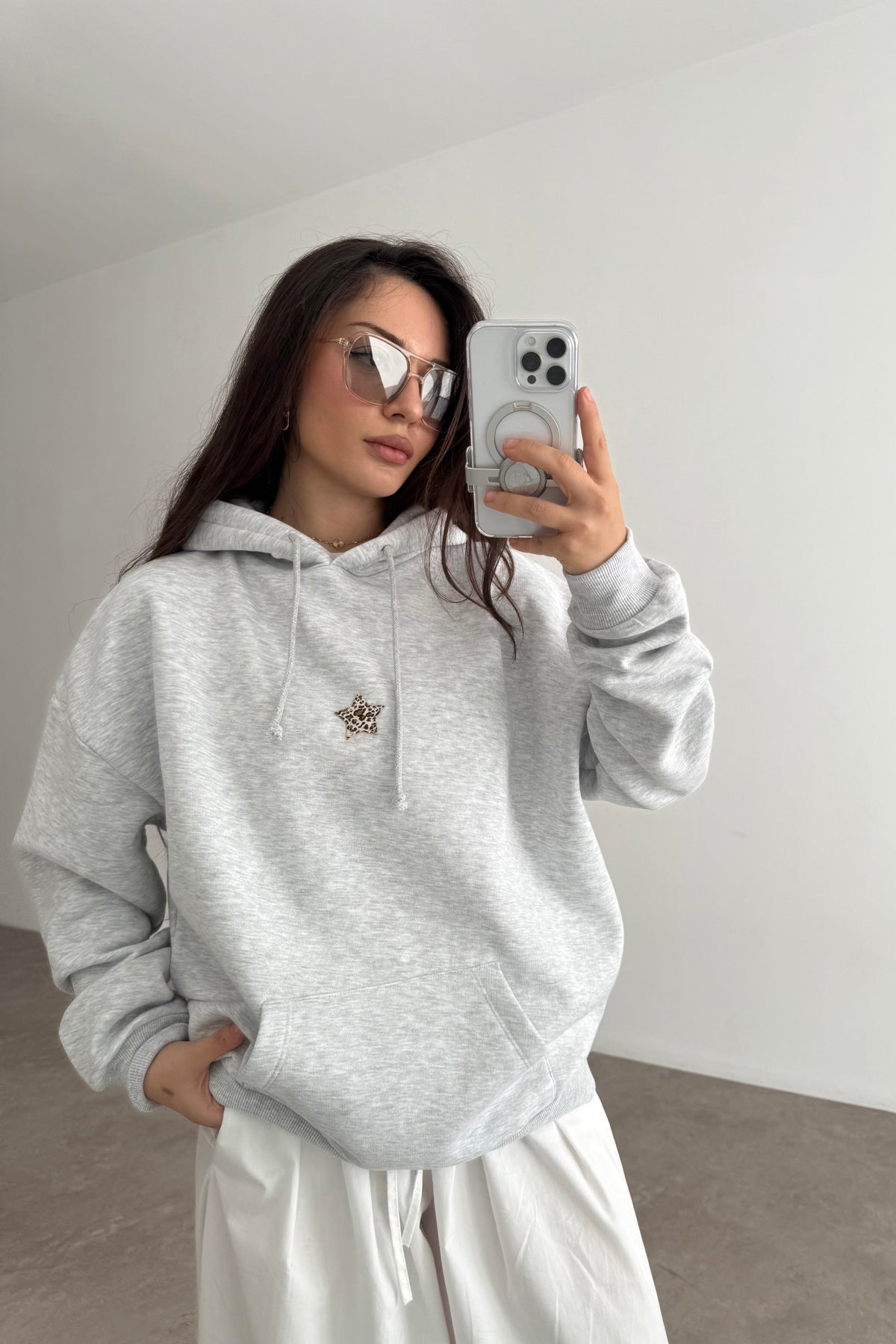 Subdued Orj. Yıldızlı Sweatshirt