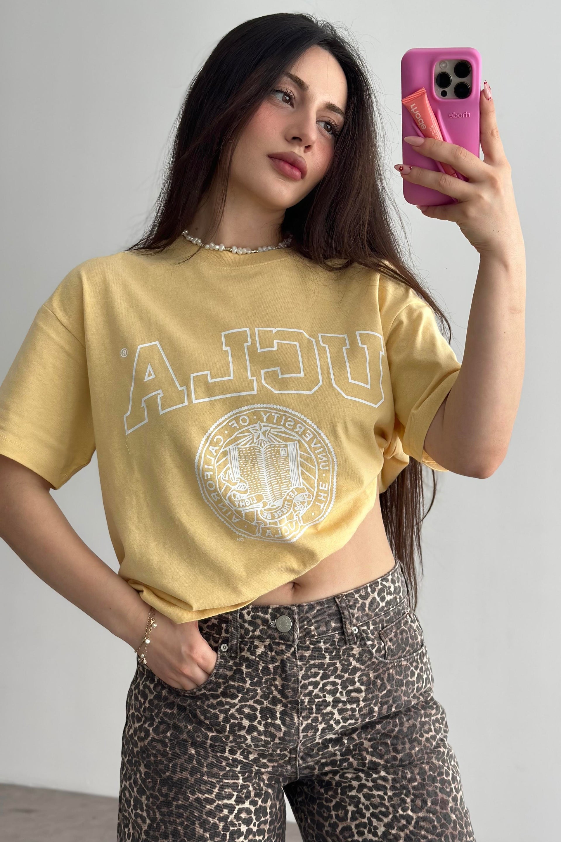 Ucla Sarı T-shirt