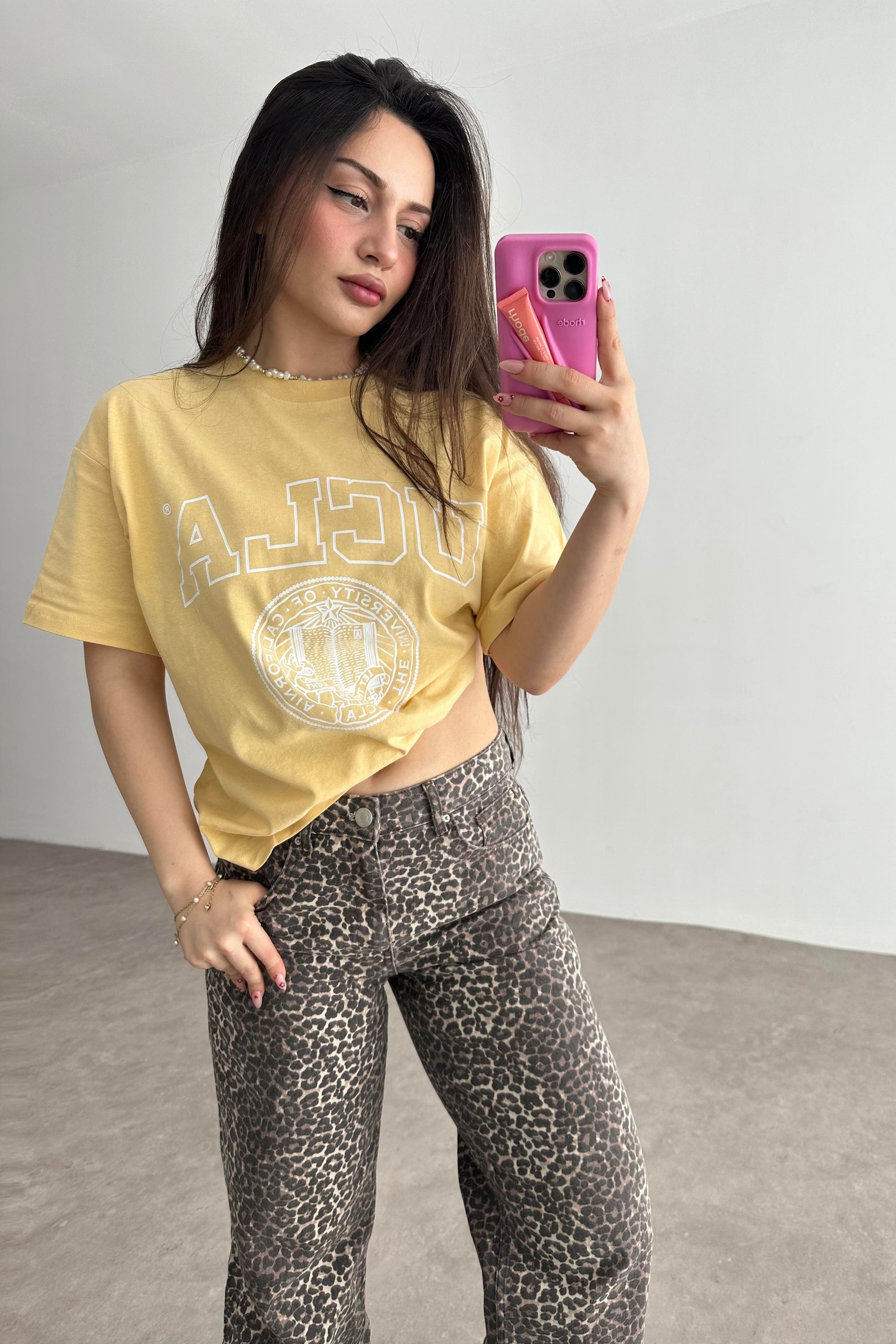 Ucla Sarı T-shirt