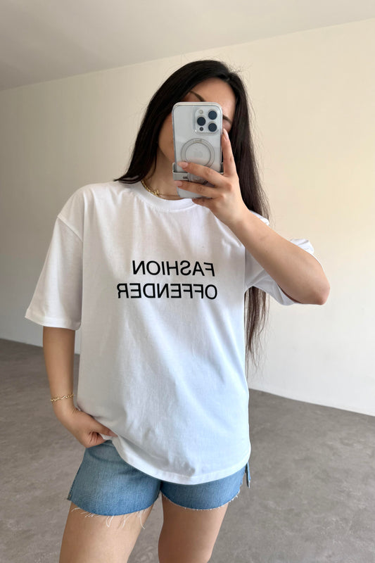 ZR Fashion Offender Baskılı T-shirt
