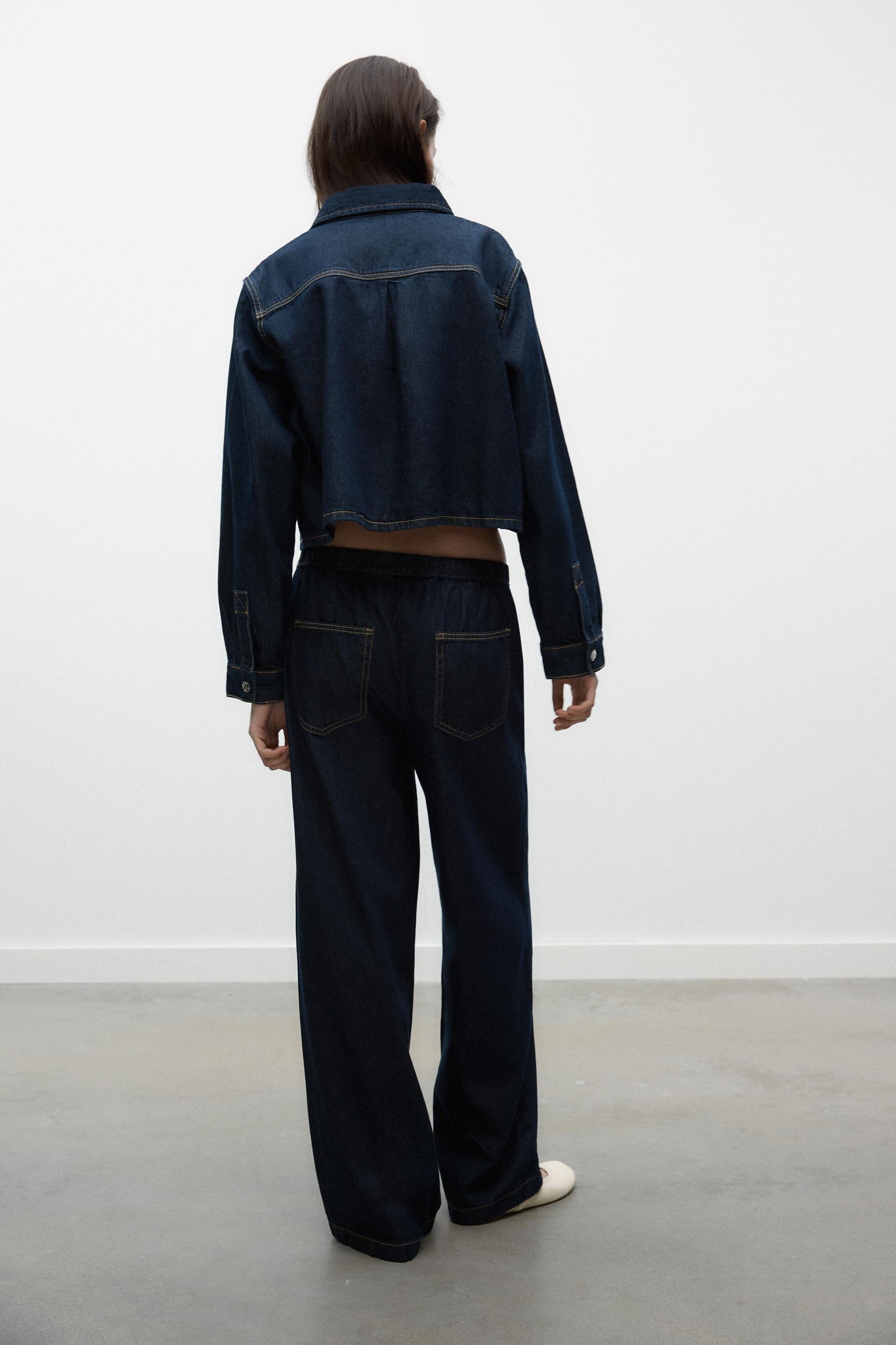 Zr Orijinal Lacivert Denim Takım