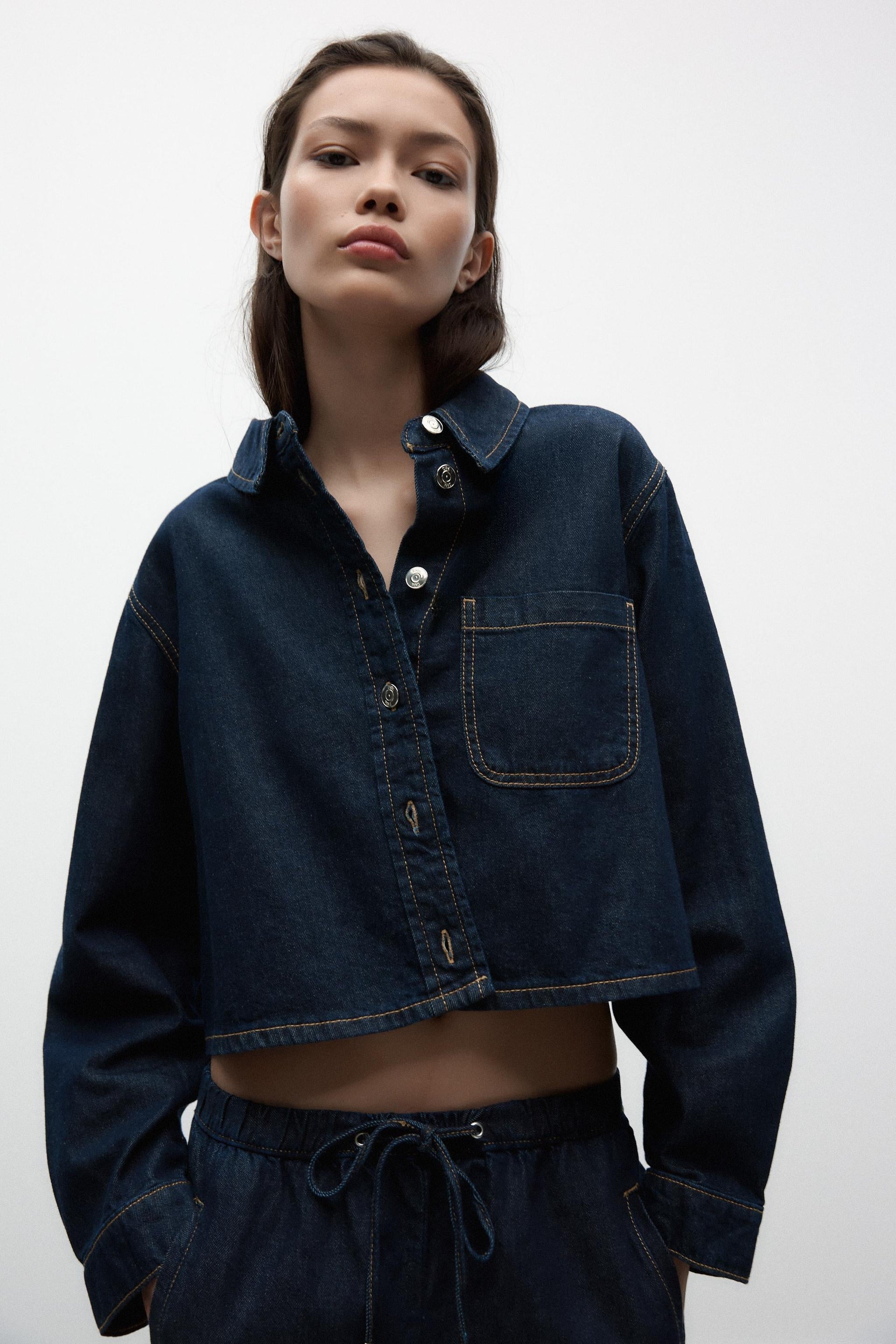 Zr Orijinal Lacivert Denim Takım