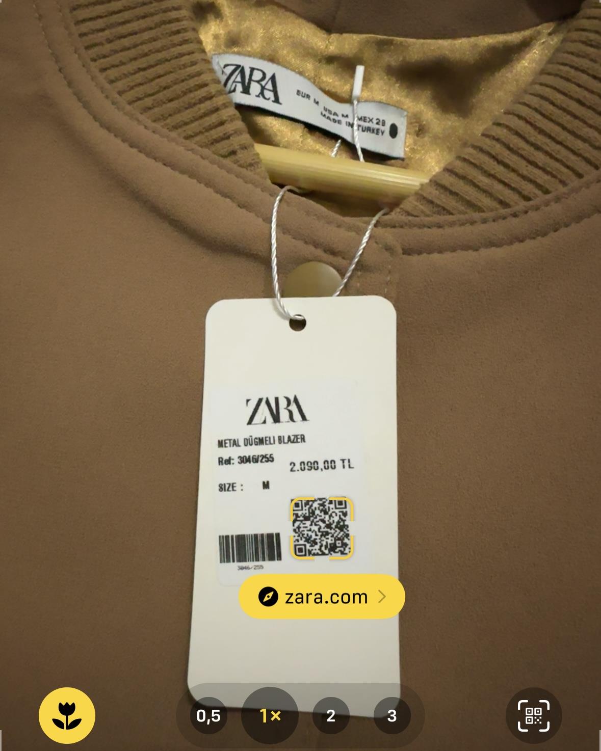 Orj. Cep Detaylı Zr. Bomber Ceket Camel