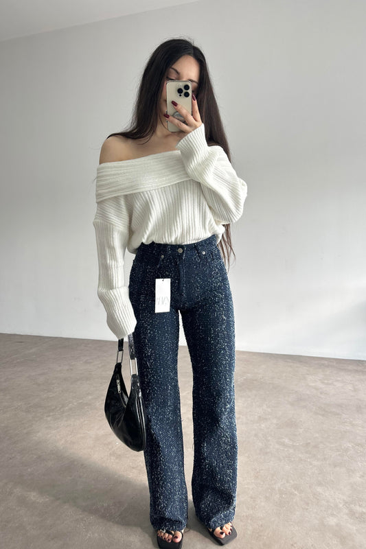 ZR Premium İpli Model Straight Jean