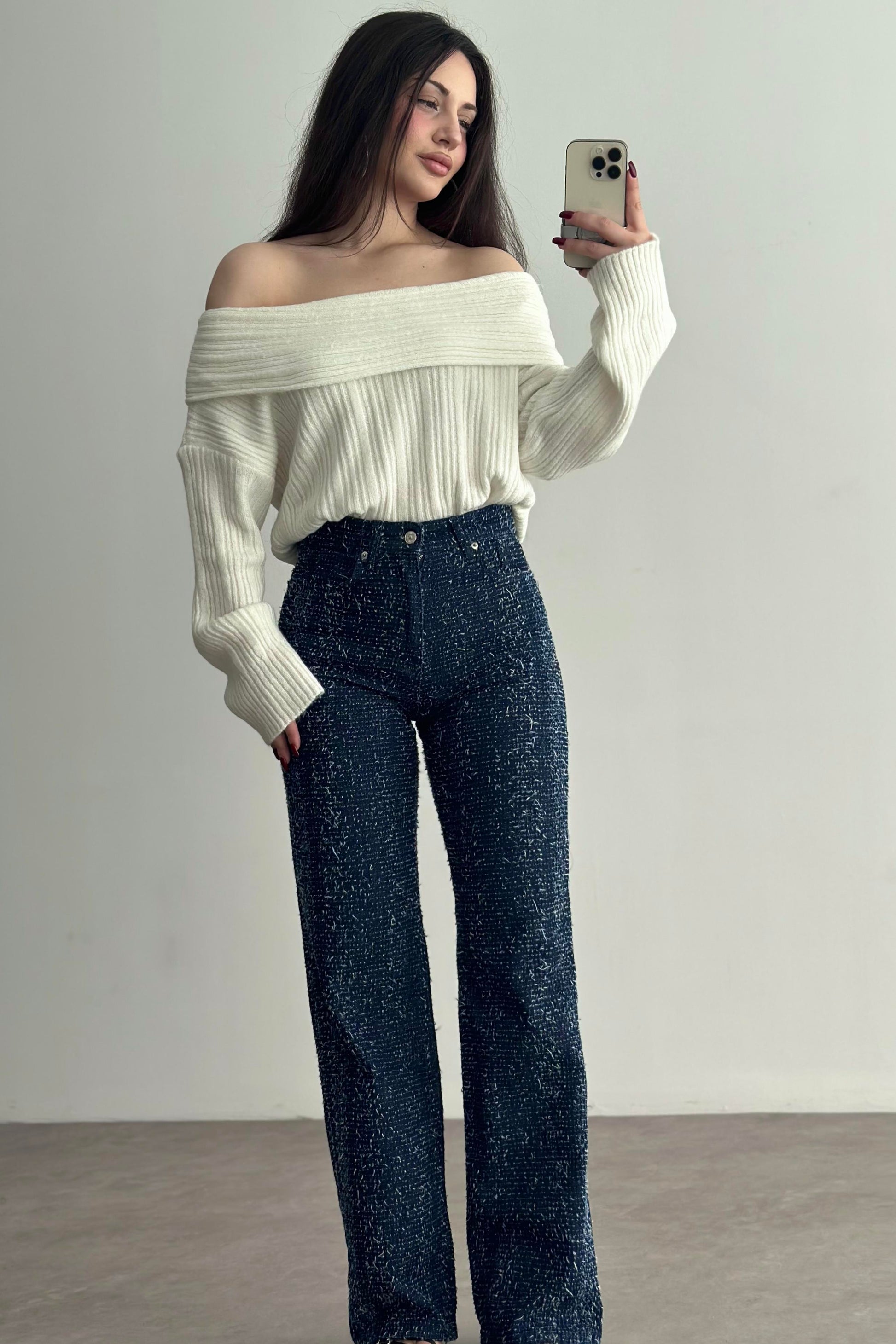 ZR Premium İpli Model Straight Jean