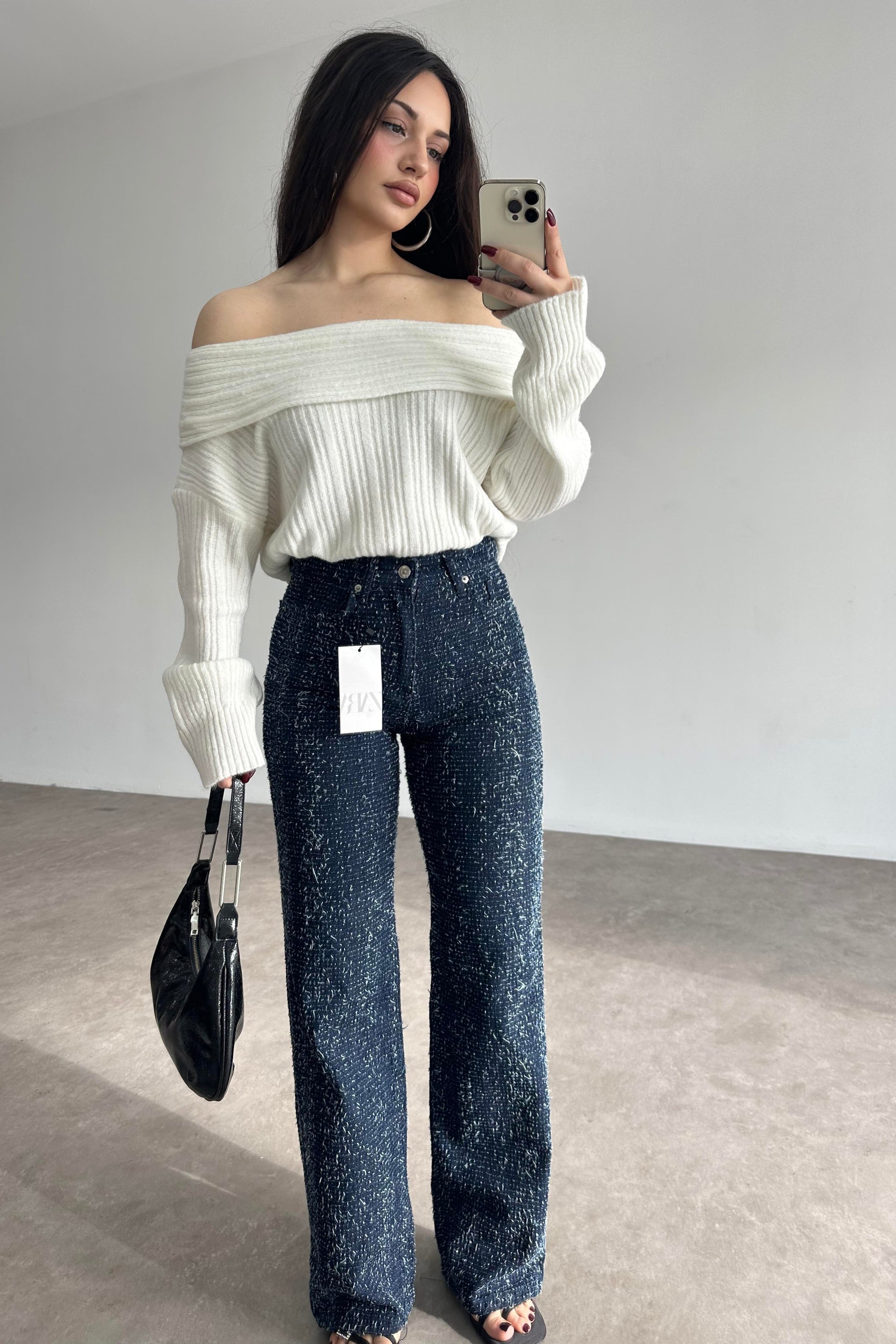 ZR Premium İpli Model Straight Jean