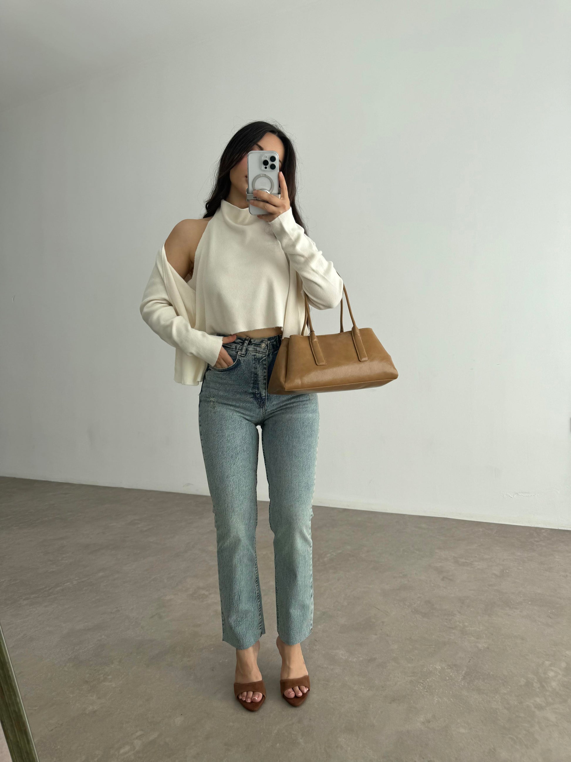 Zra Boyfit Retro Blue Jean