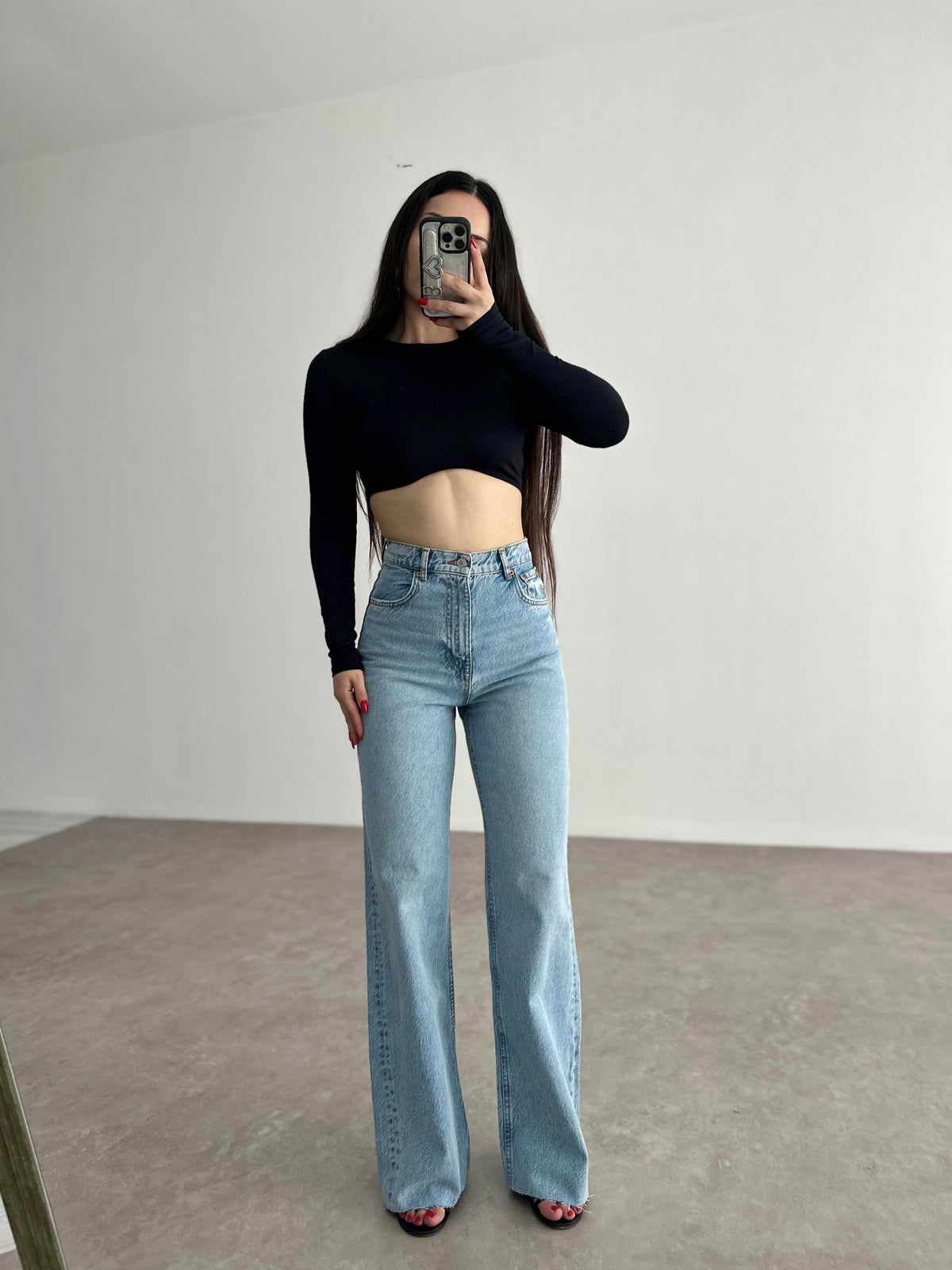Zra Orijinal Sky Blue Straightleg Jean