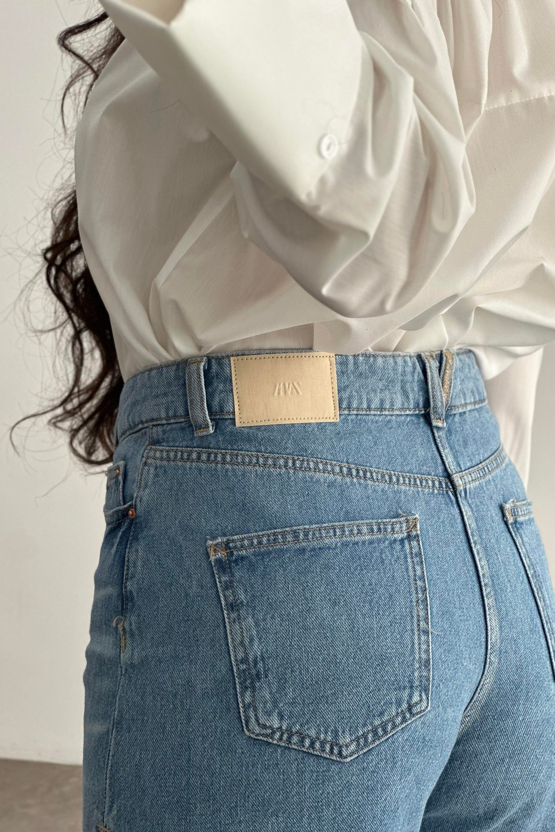 Zra Orj. Yırtmaç Detaylı Denim Şort