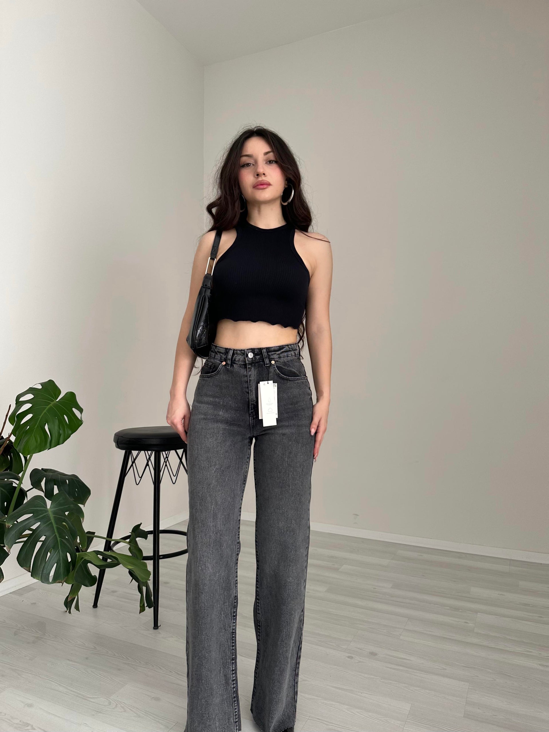ZRA Premium Straightleg Jean Füme