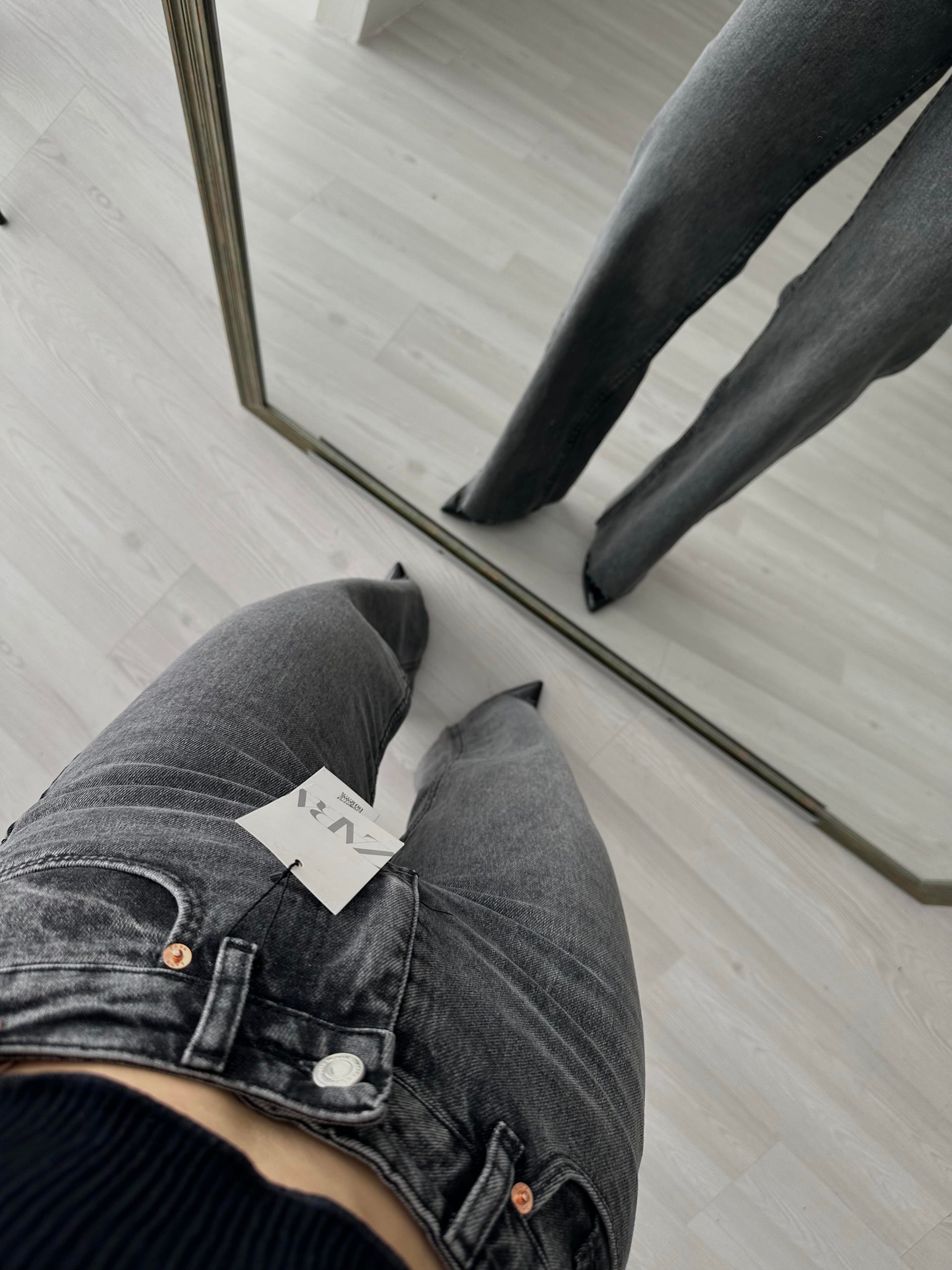 ZRA Premium Straightleg Jean Füme