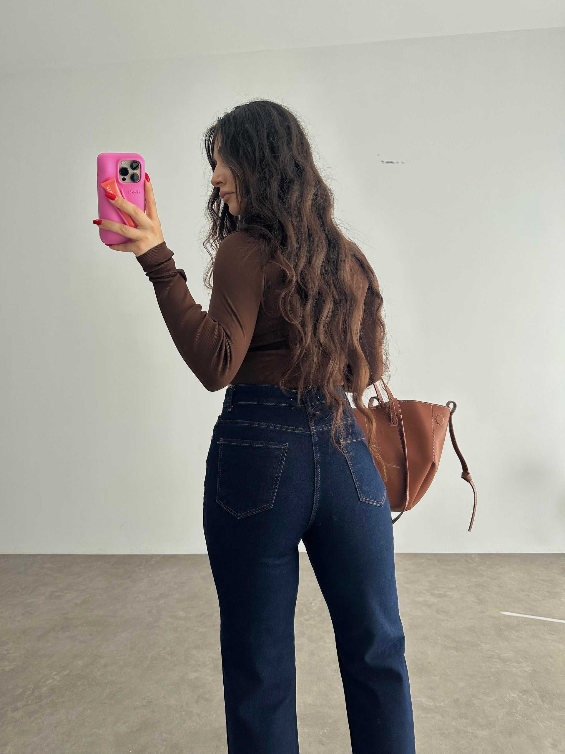 ZRA Premium Straightleg Jean Koyu Lacivert