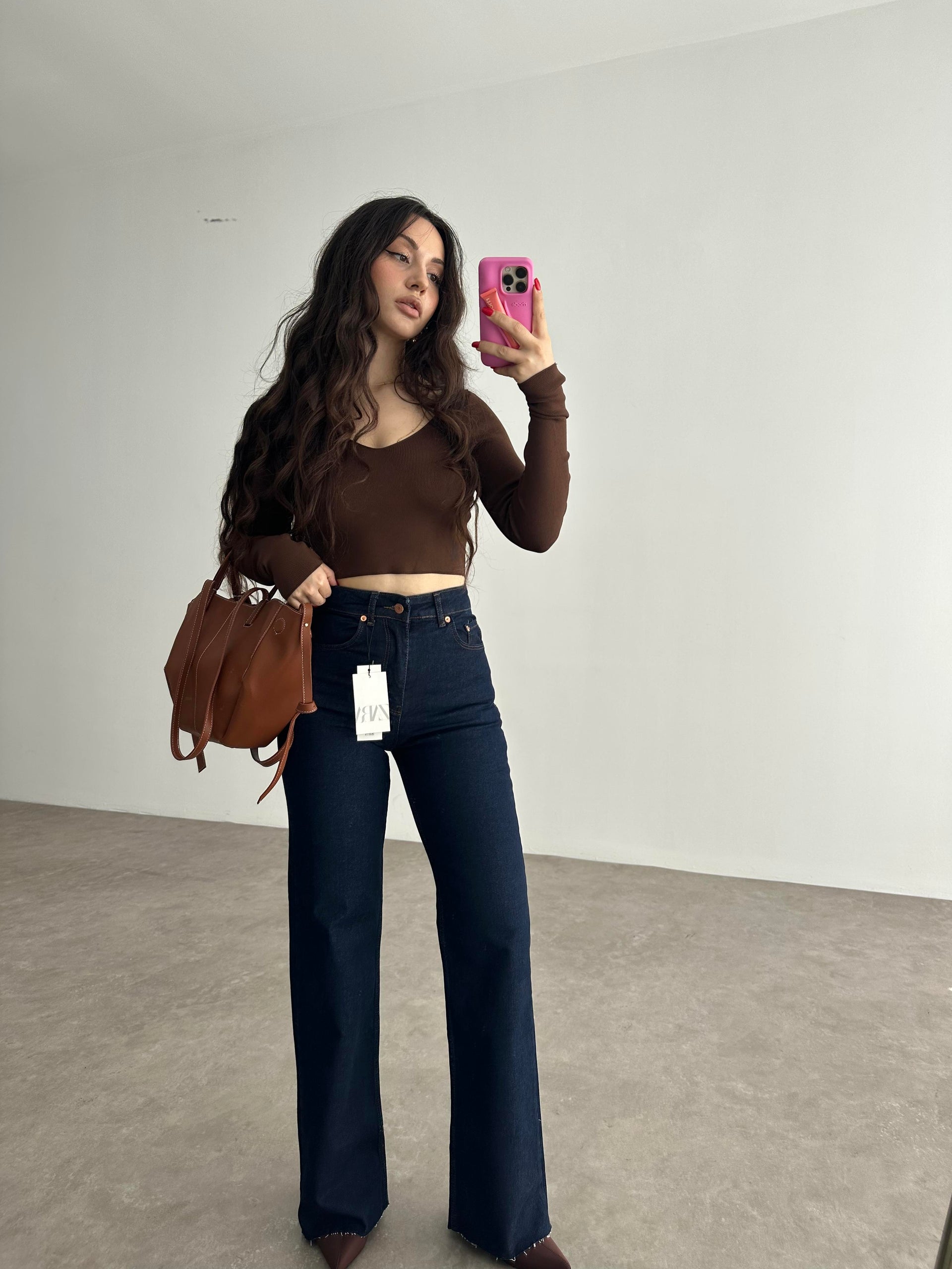 ZRA Premium Straightleg Jean Koyu Lacivert