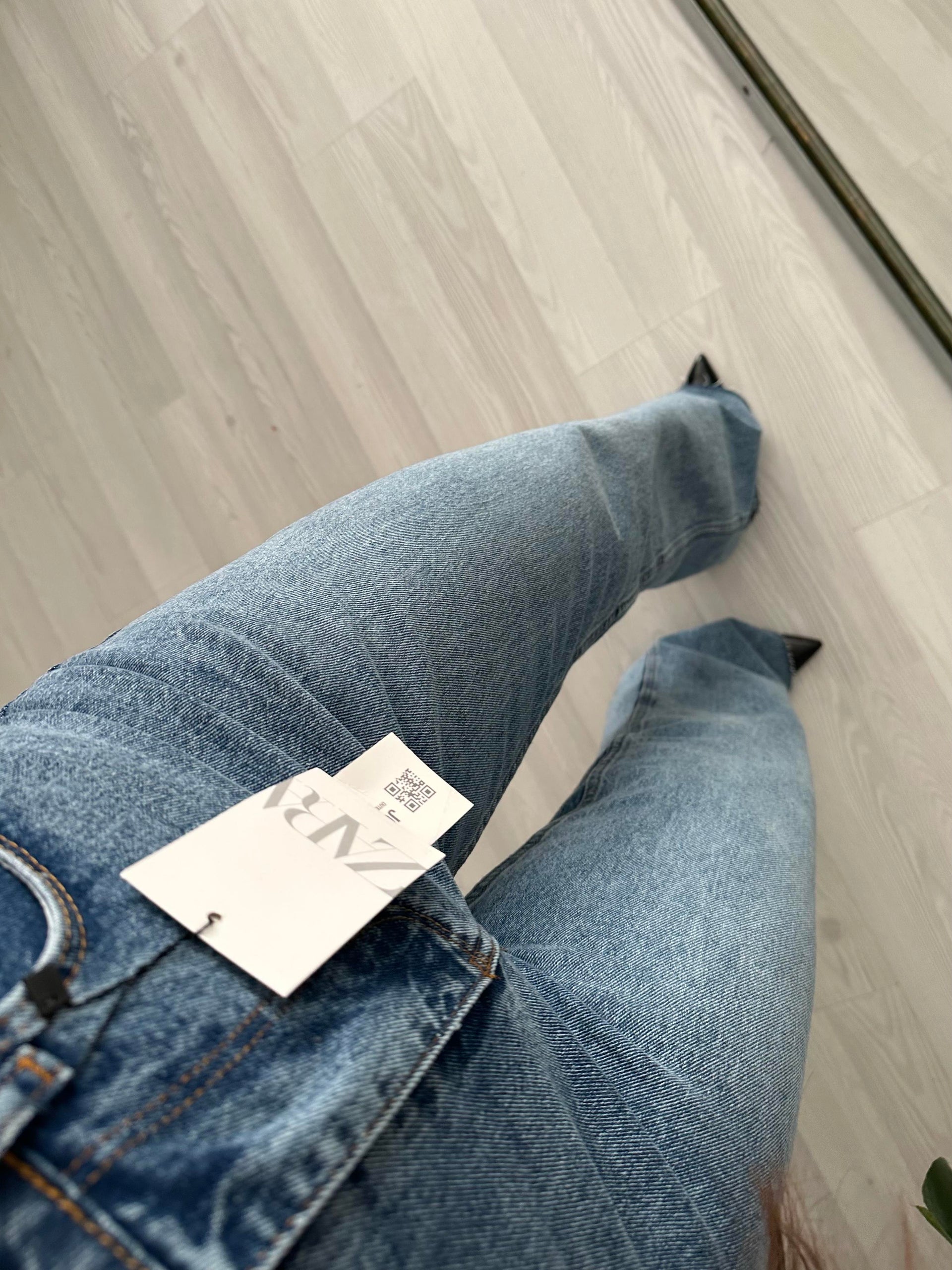 ZRA Premium Straightleg Jean Orta Mavi