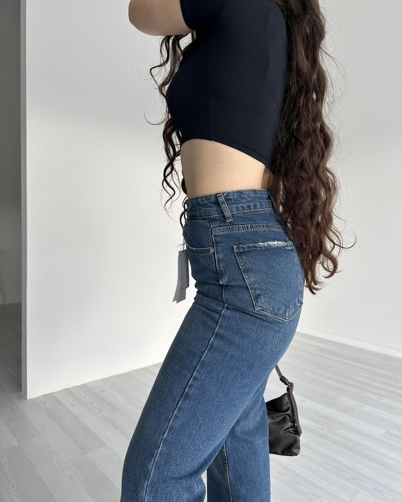 ZRA Premium Straightleg Jean Vintage Mavi