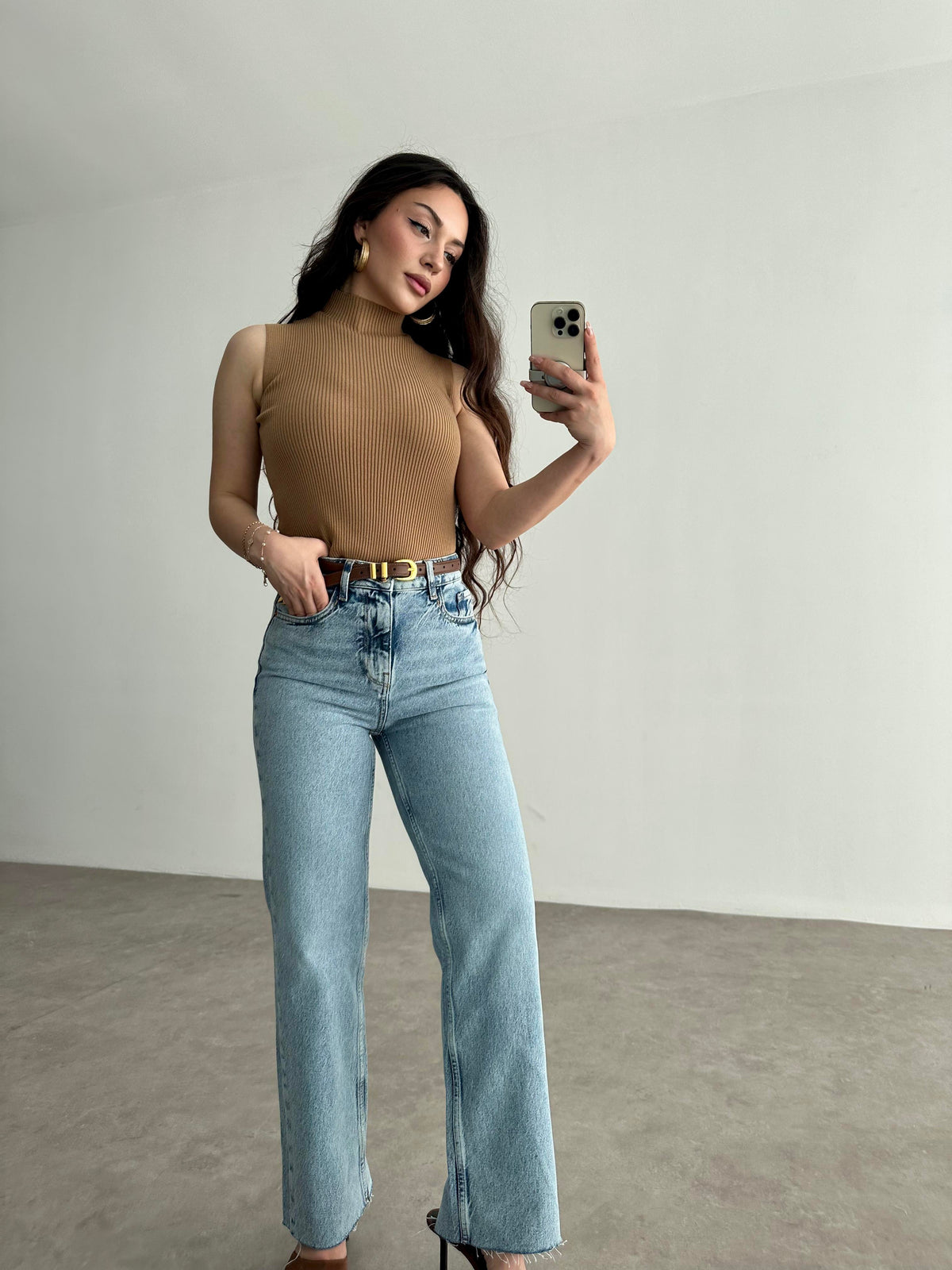 Zra Short Straigtleg Blue Jean