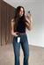 ZRA Toparlayıcı Flare Vintage Mavi Jean