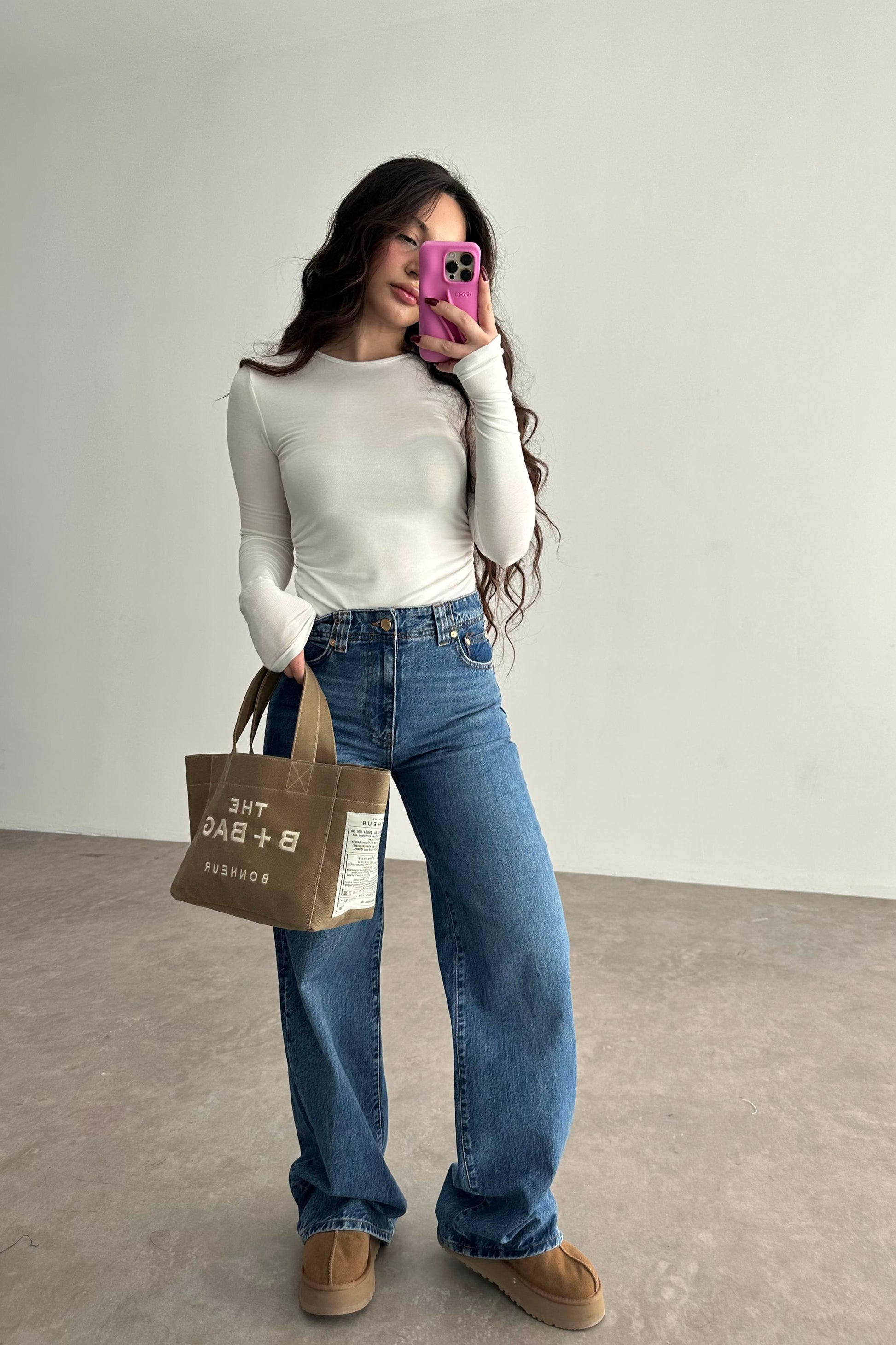 ZRA Tufts Blue Western Straightleg Jean