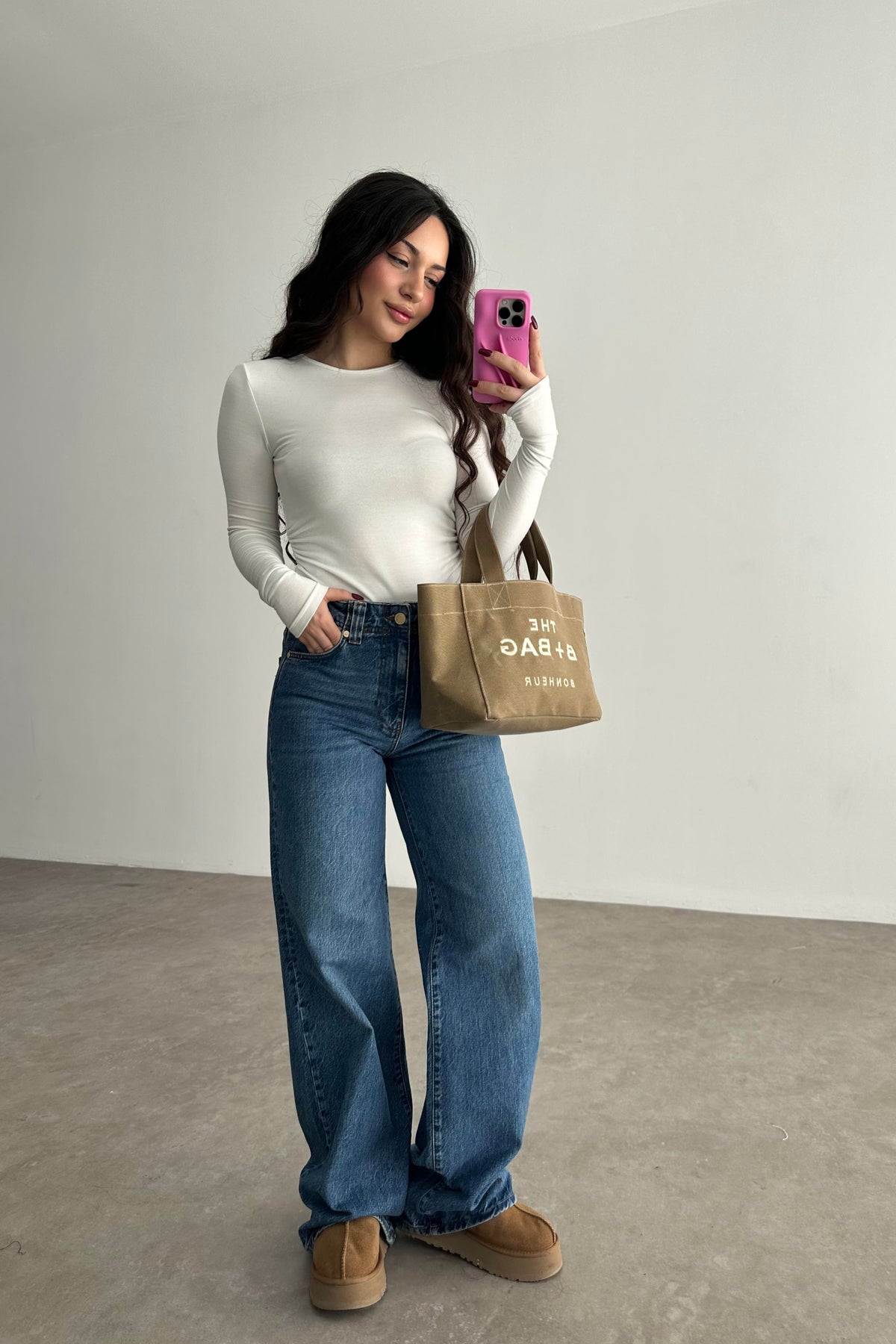 ZRA Tufts Blue Western Straightleg Jean