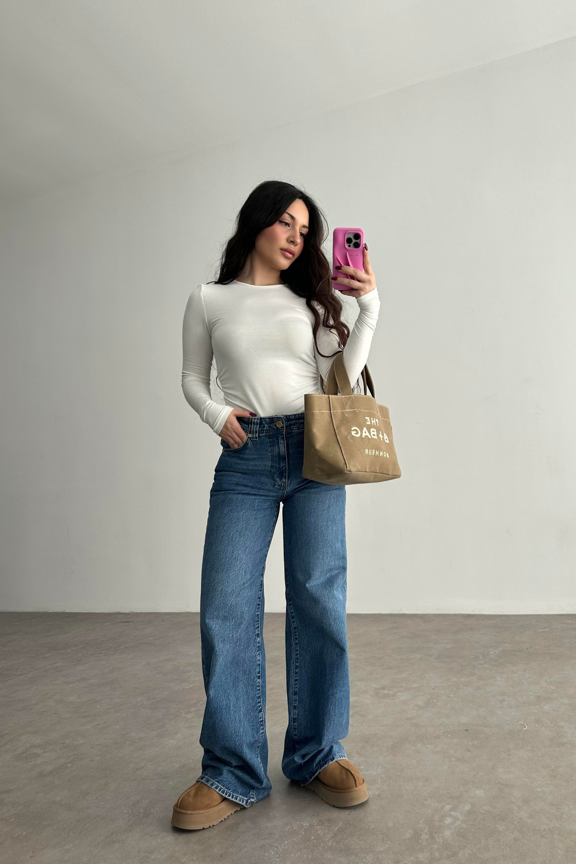 ZRA Tufts Blue Western Straightleg Jean
