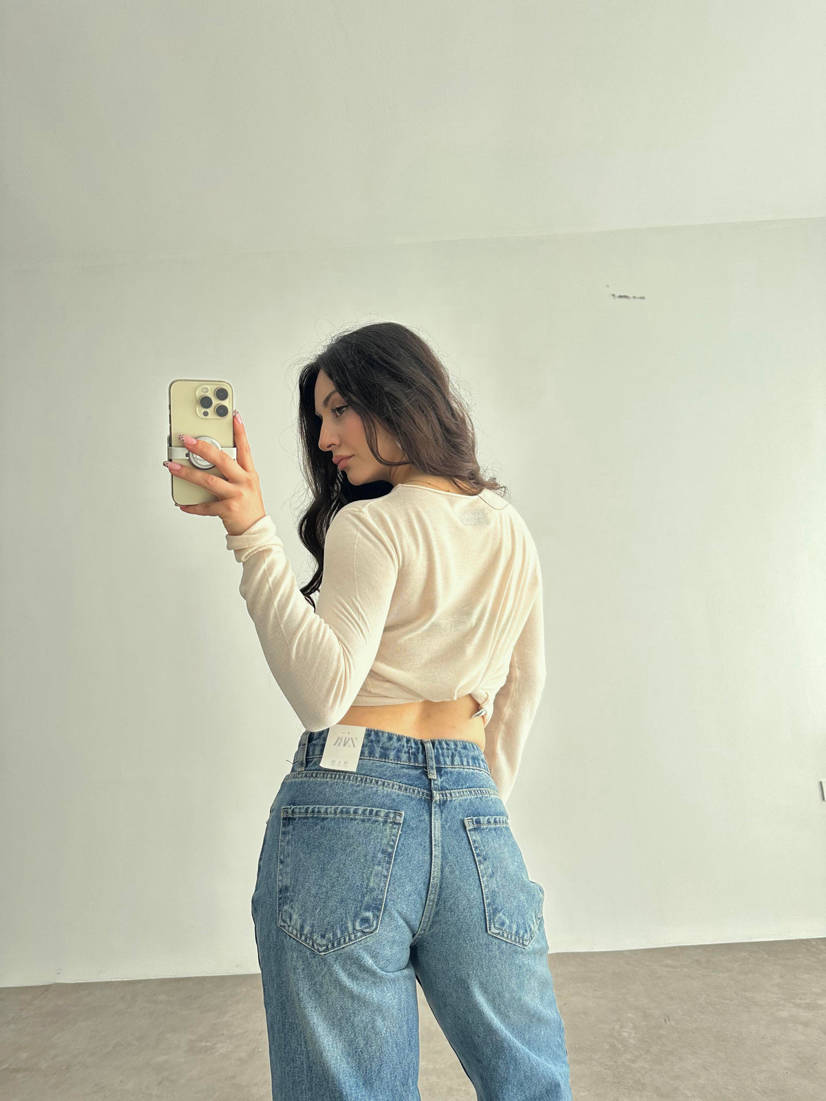 ZRA Vintage Blue Baggy Jean