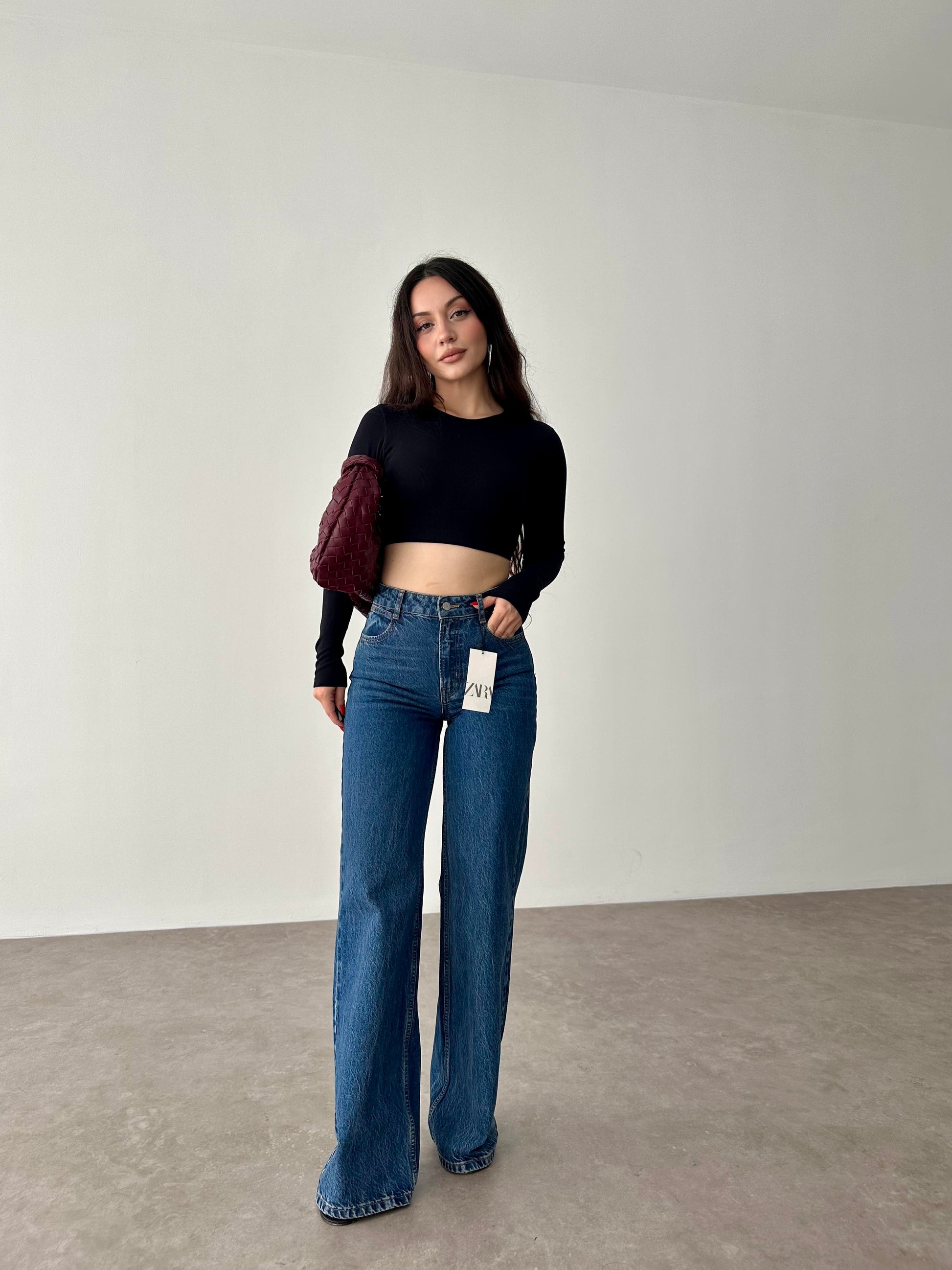 ZRA Western Straightleg Jean