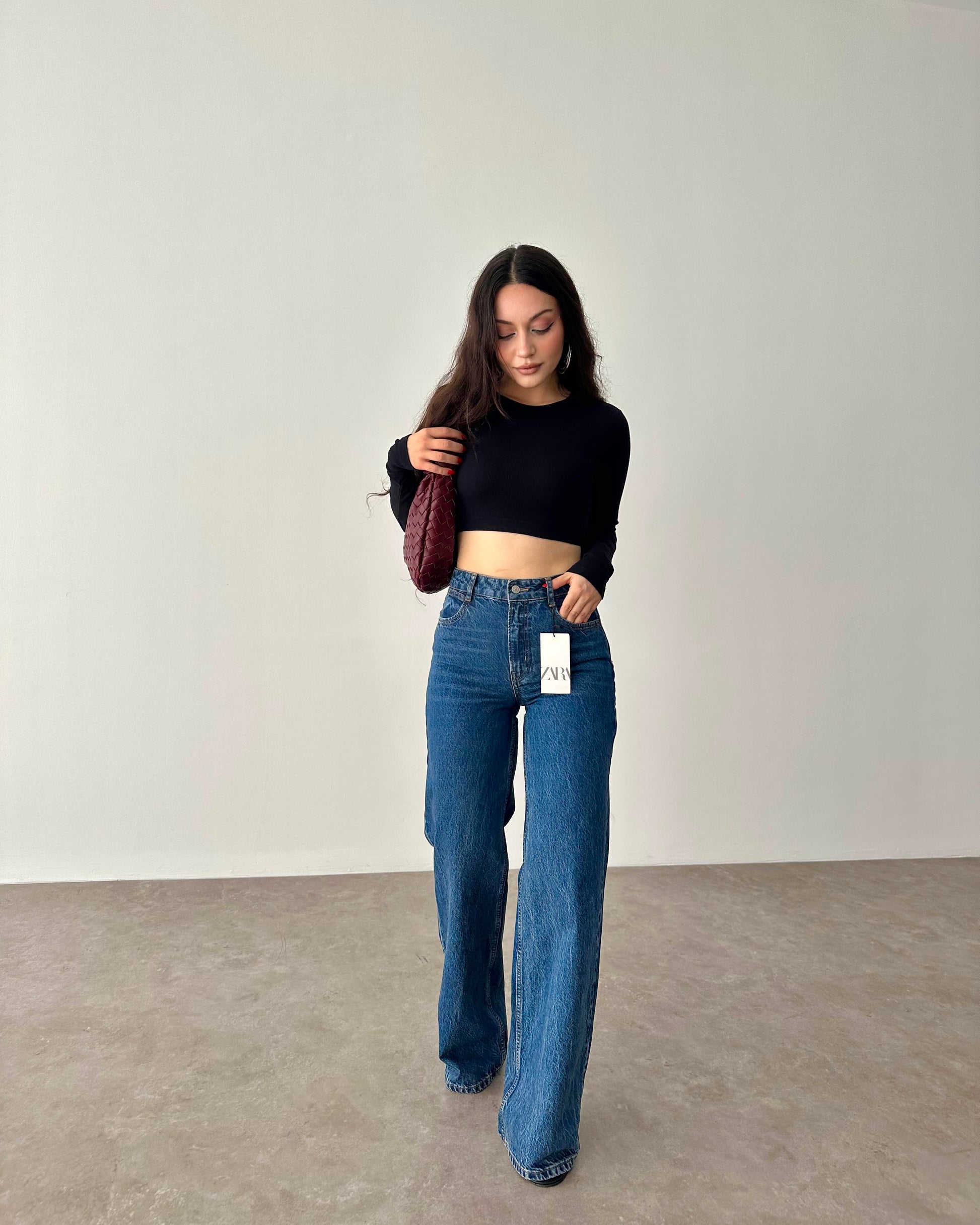 ZRA Western Straightleg Jean