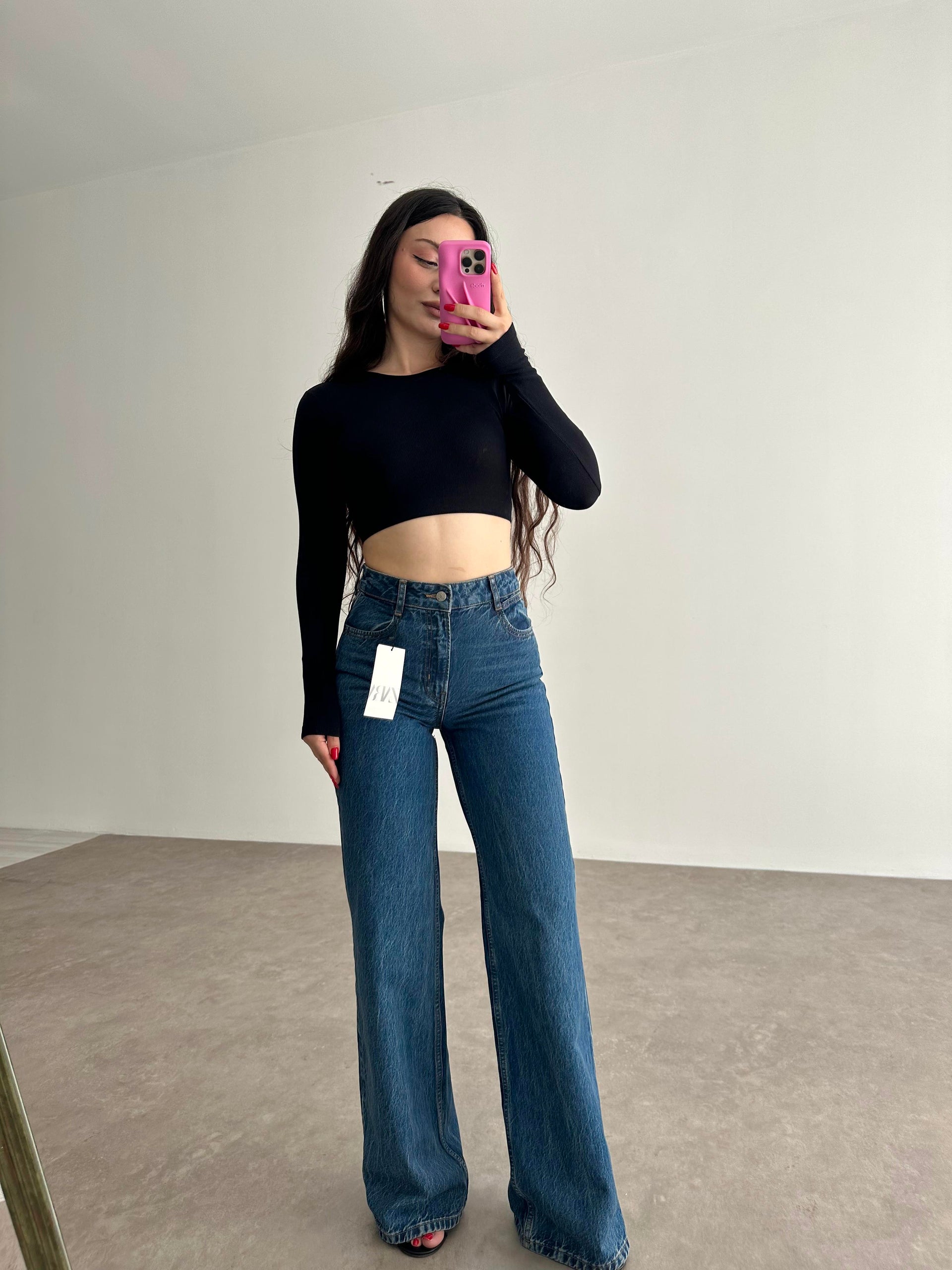 ZRA Western Straightleg Jean