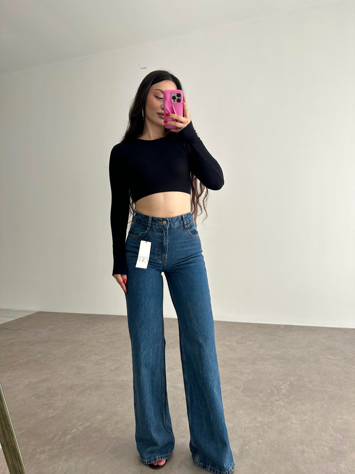ZRA Western Straightleg Jean