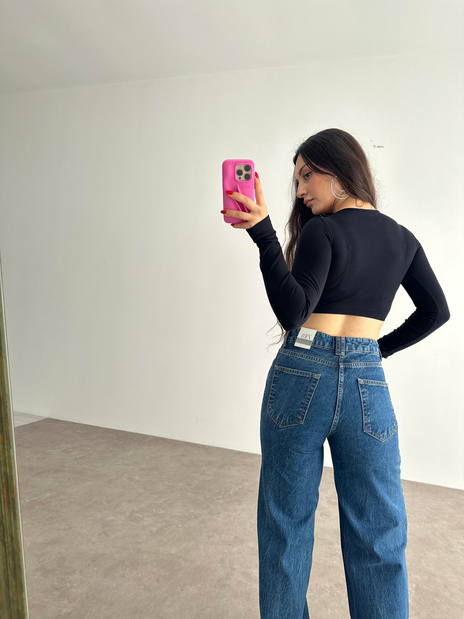 ZRA Western Straightleg Jean
