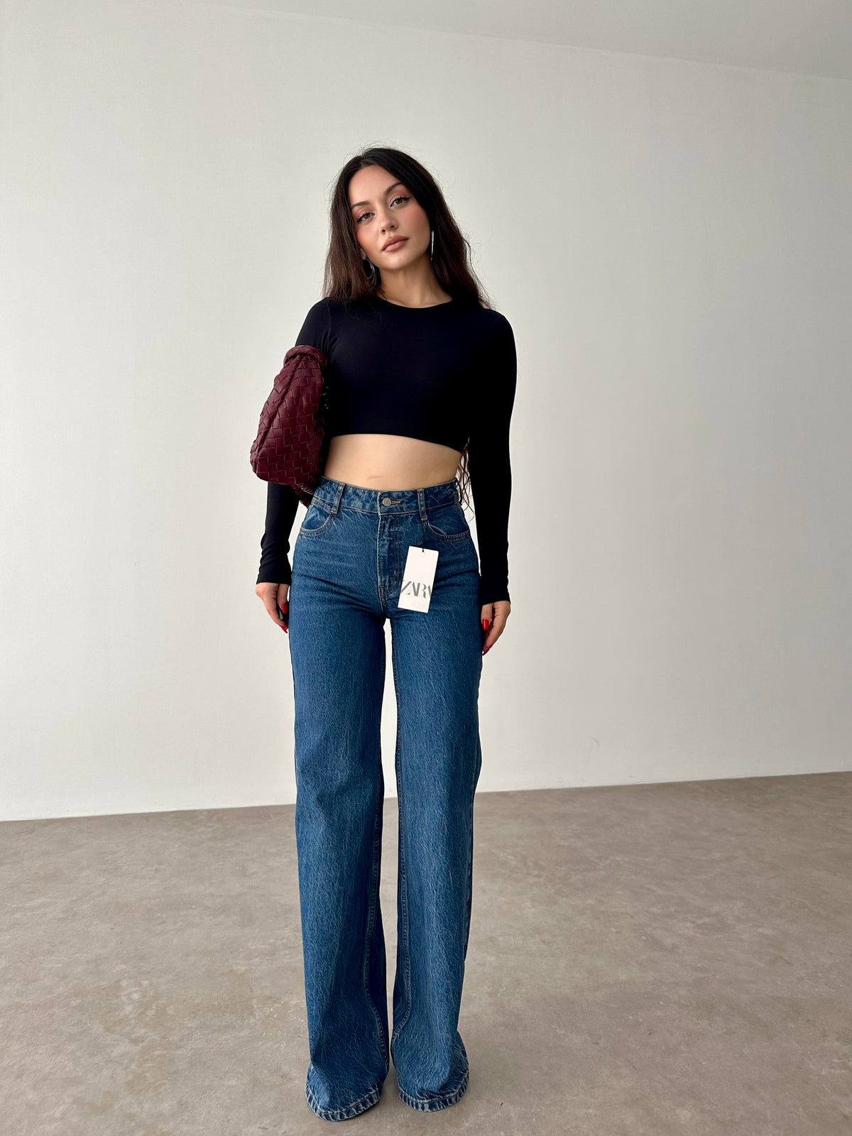 ZRA Western Straightleg Jean